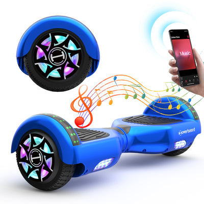 iHoverboard® H1 Blue LED Hoverboard auto-équilibré 6.5"