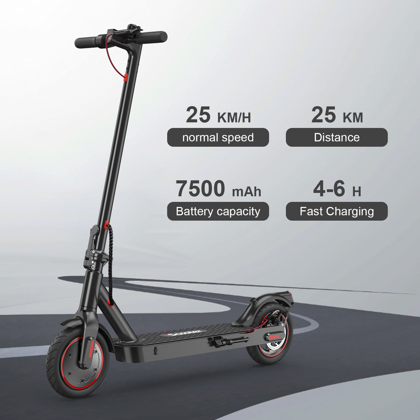 iScooter® i9-Trotinette Electrique