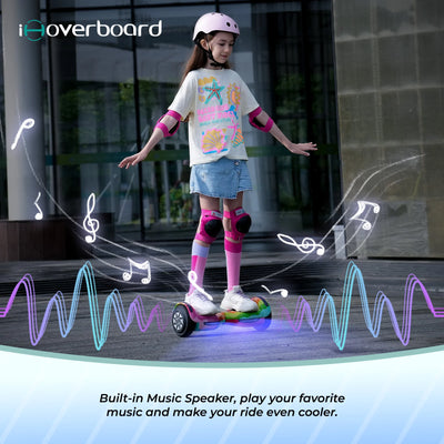 iHoverboard® H1 Hoverboard auto-équilibré à LED 6.5"