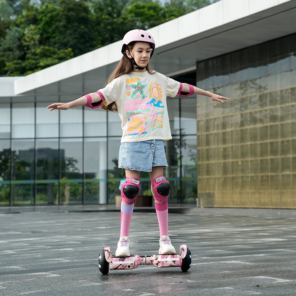 iHoverboard H2 Hoverboardavec Équilibrage Automatique, Bluetooth et Roues LED 6,5"