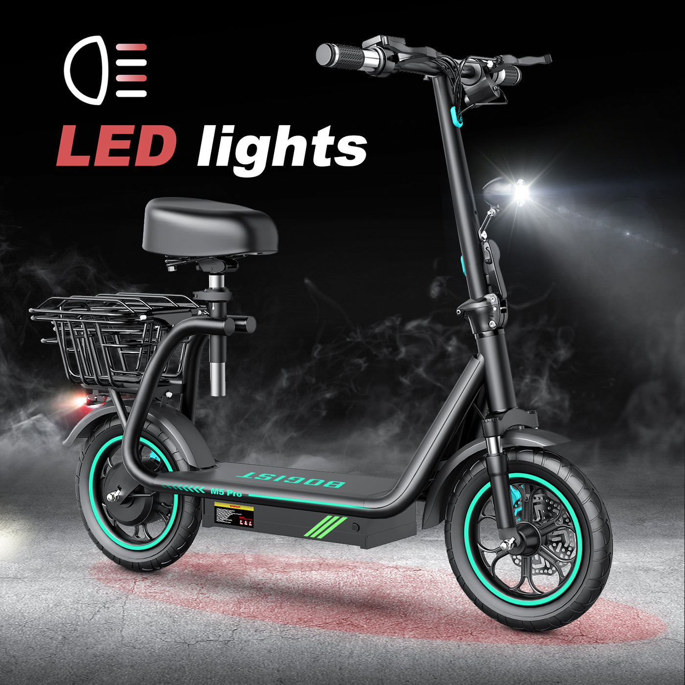 Trottinette électrique pliable M5Pro pour les trajets urbains