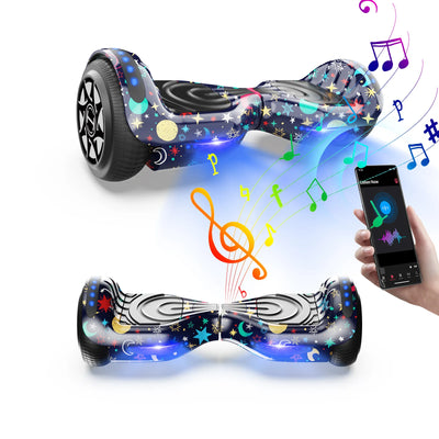 iHoverboard® H1 Hoverboard auto-équilibré à LED 6.5"