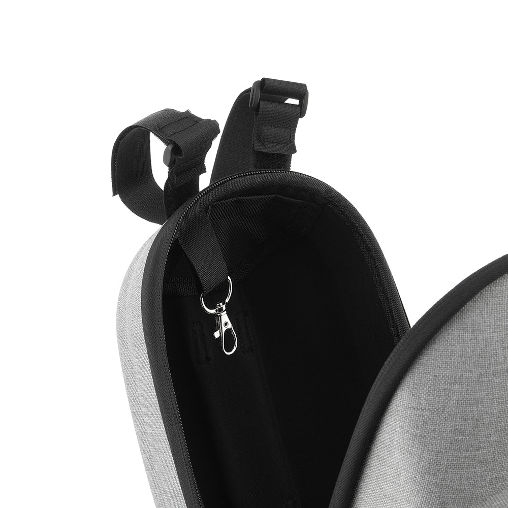 Sac de rangement noir pour tête de trottinette électrique