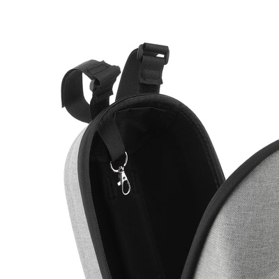 Sac de rangement noir pour tête de trottinette électrique