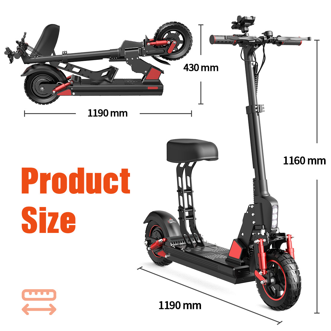 Trottinette électrique pliable C1 Pro