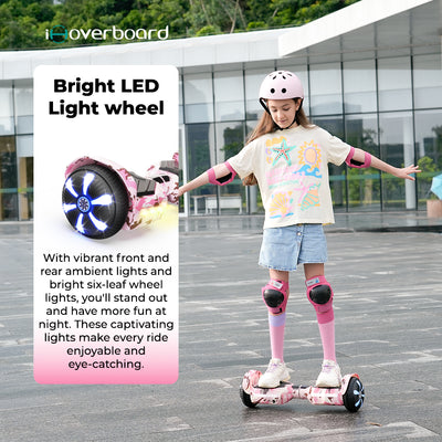 iHoverboard H2 Hoverboardavec Équilibrage Automatique, Bluetooth et Roues LED 6,5"