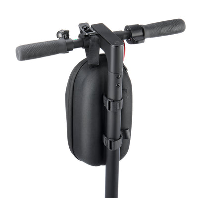 Sac de rangement noir pour tête de trottinette électrique