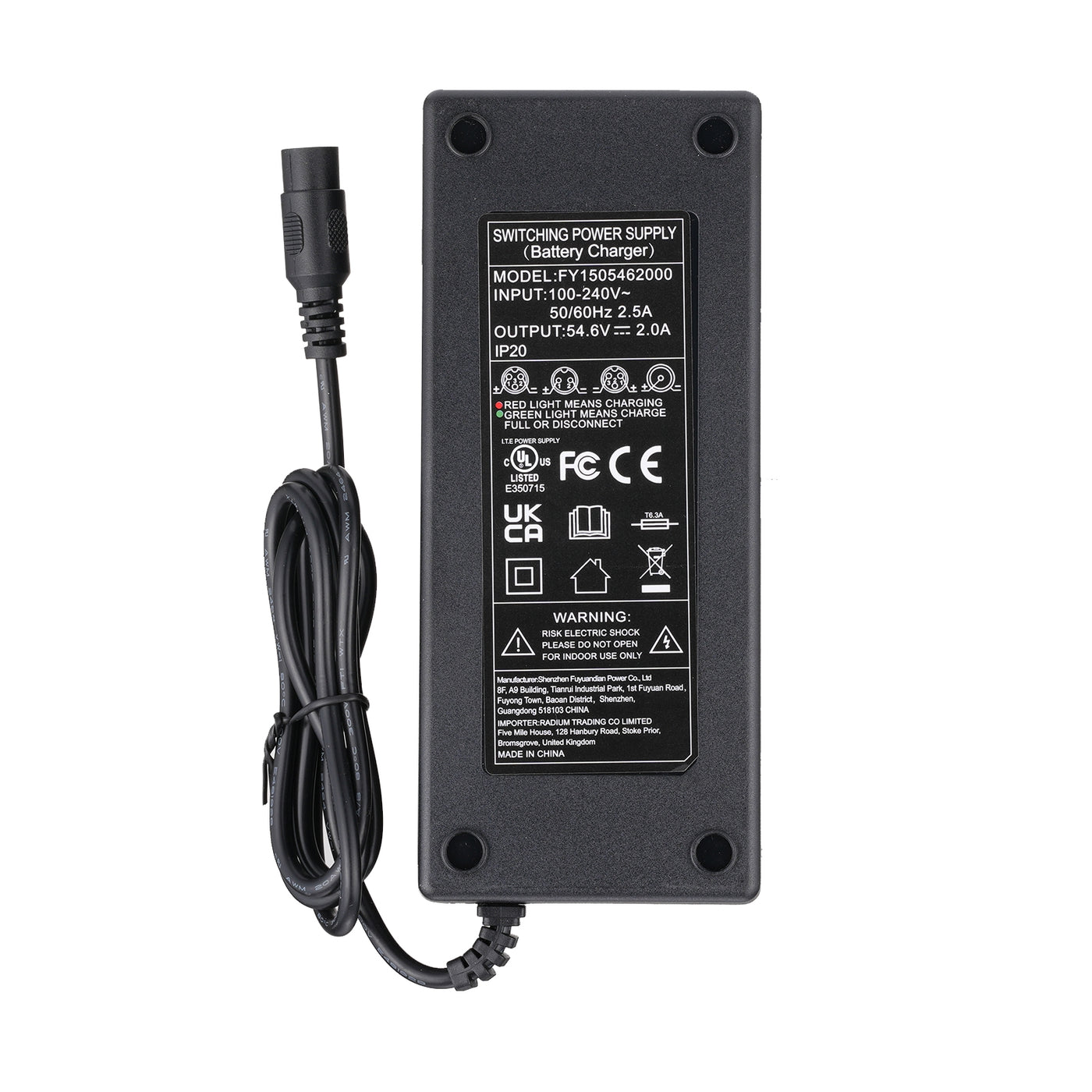 Adaptateur de chargeur pour trottinette électrique
