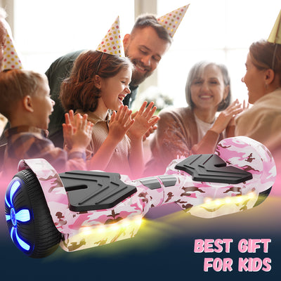 iHoverboard H2 Hoverboardavec Équilibrage Automatique, Bluetooth et Roues LED 6,5"