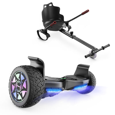 iHoverboard H8 Noir Hoverboard tout-terrain 8.5"