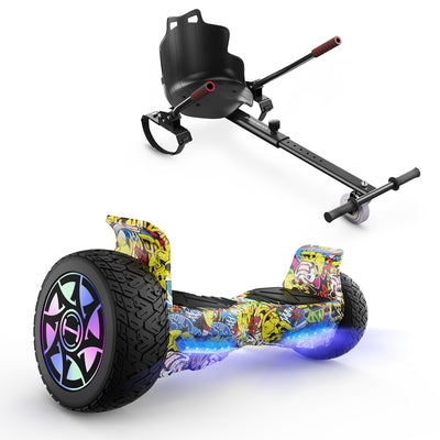 iHoverboard H8 Noir Hoverboard tout-terrain 8.5"