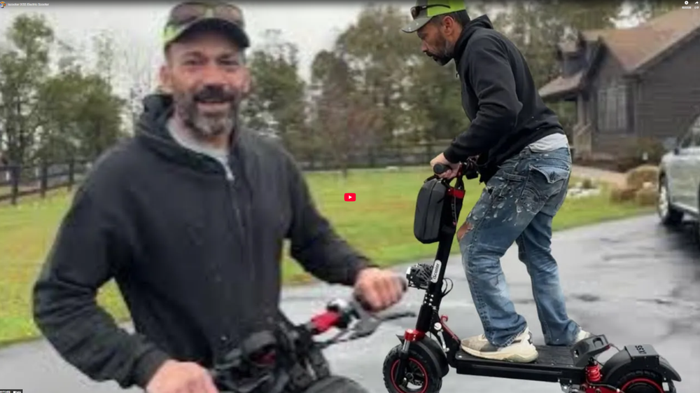 iScooter iX5S 1000W Trottinette électrique tout terrain