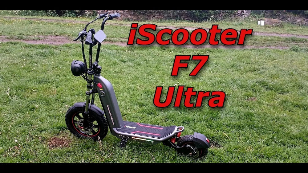 Trottinette électrique tout-terrain iScooter F7Ultra 1500W avec batterie amovible