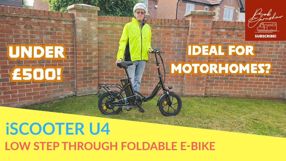iScooter U4: UNDER £500, Foldable Step Through E-Bike