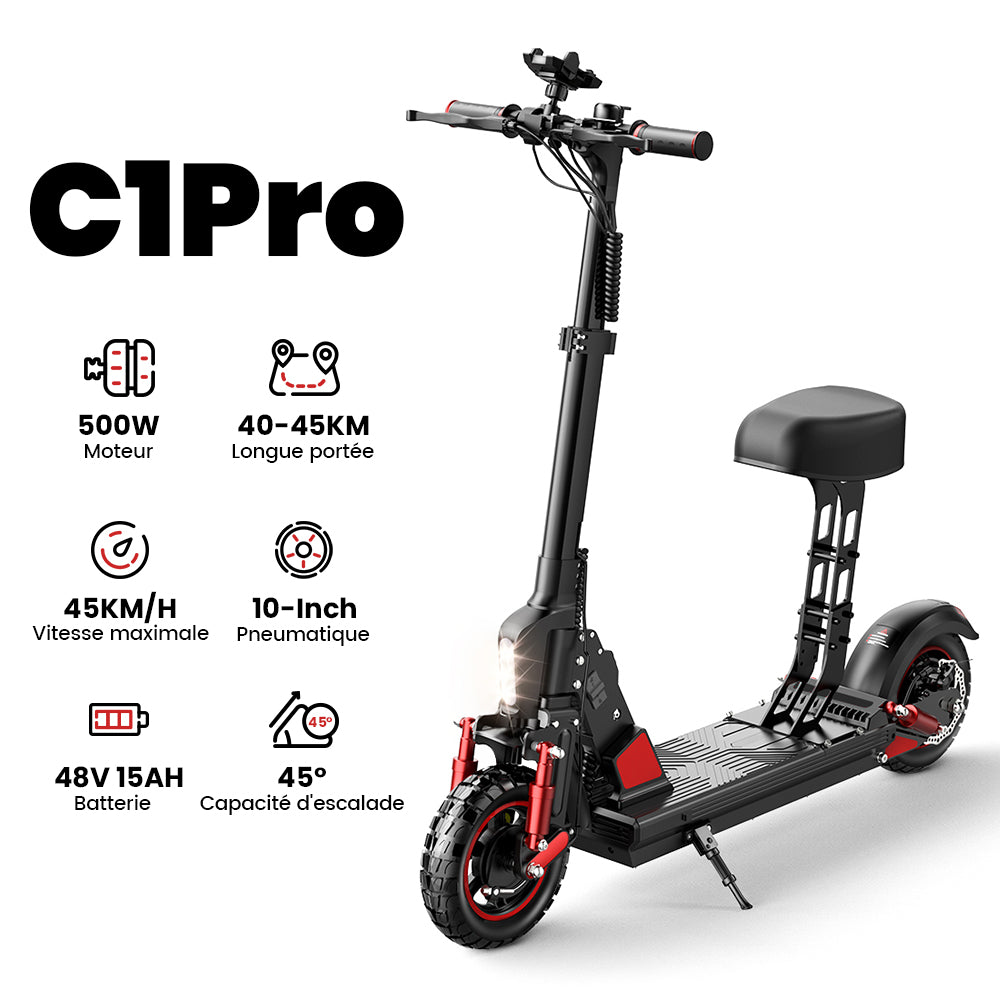Trottinette électrique pliable C1 Pro