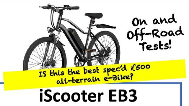 Test du vélo électrique tout-terrain iScooter EB3
