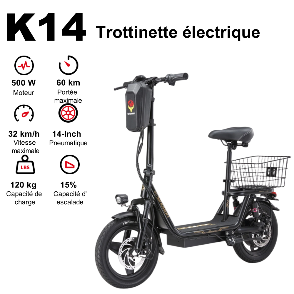 iX3 800w Trottinette électrique Tout Terrain
