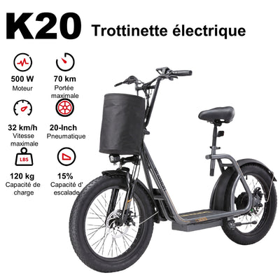 iX3 800w Trottinette électrique Tout Terrain