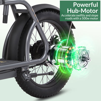 iX3 800w Trottinette électrique Tout Terrain