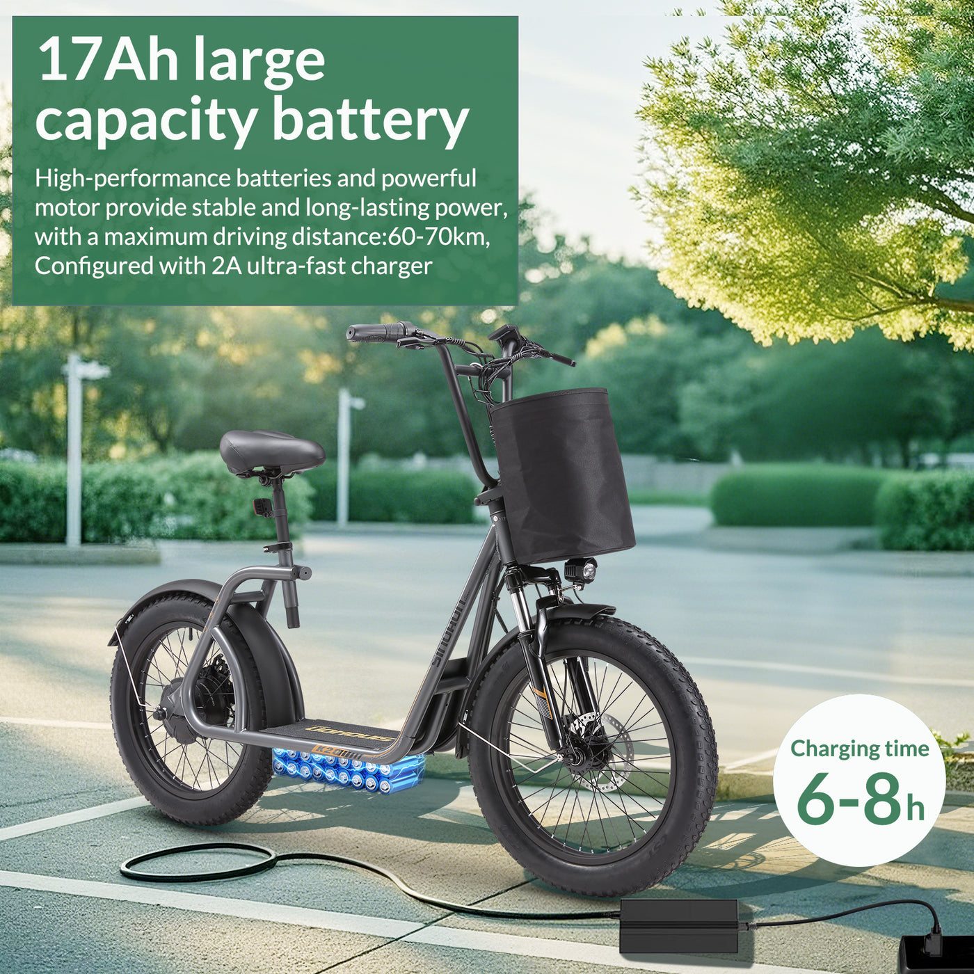 iX3 800w Trottinette électrique Tout Terrain