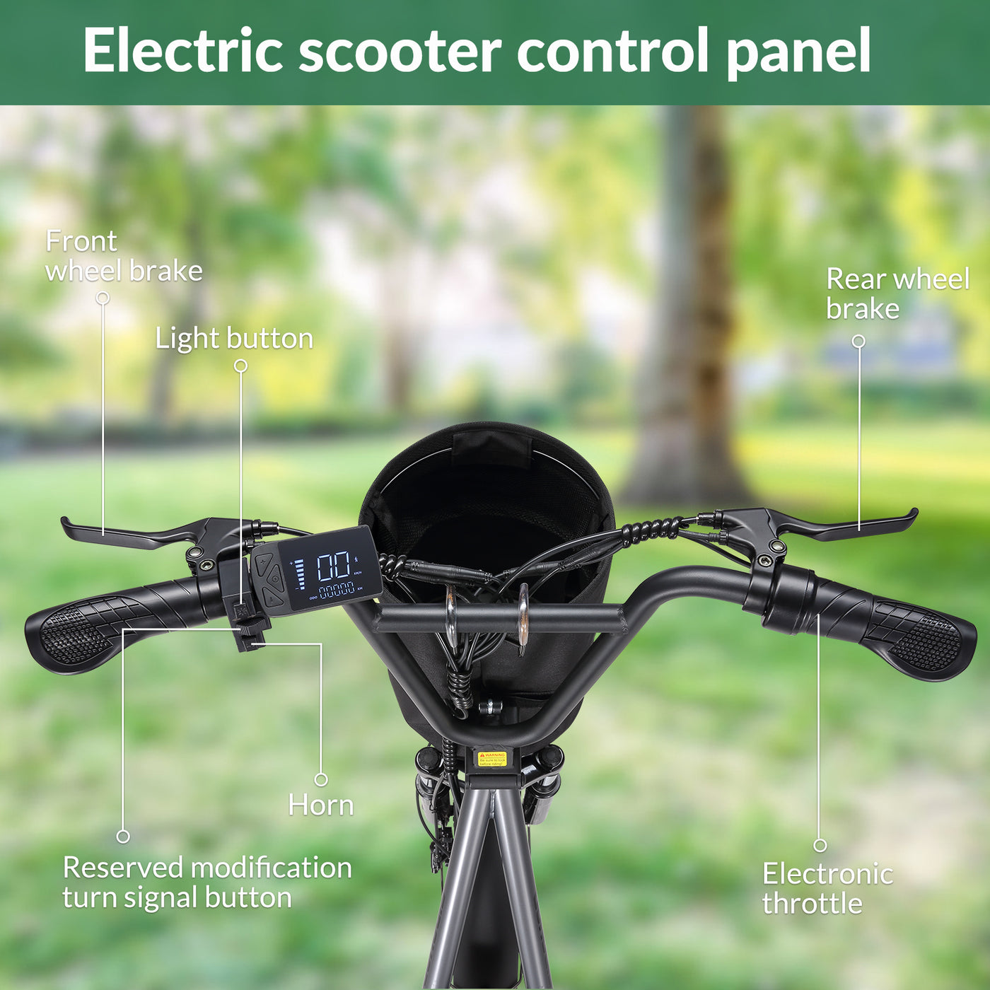 iX3 800w Trottinette électrique Tout Terrain