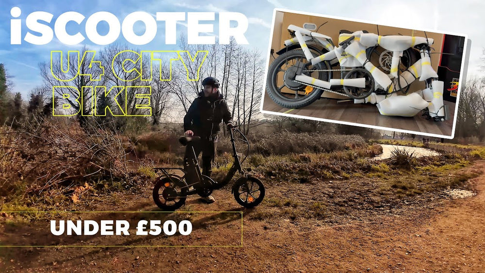 iSCOOTER EB-U4 Electric Bike Review | Under £500 | I WAS SHOCKED 😮
