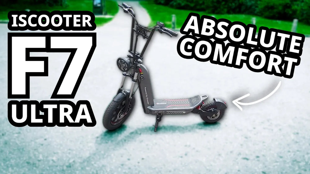 iScooter F7Ultra : Prêt pour une conduite parfaite sur toutes les routes ?