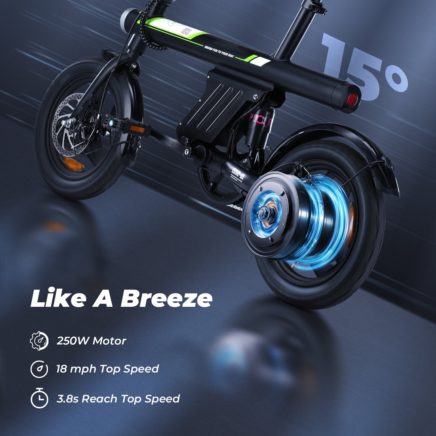 iScooter Vélo électrique pliable U1 250W