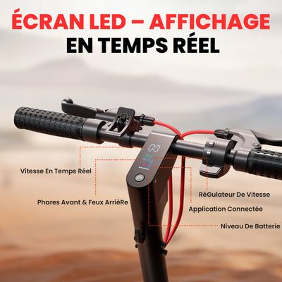 W8 750W Trottinette électrique