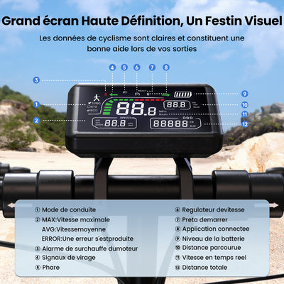 W9 Trottinette électrique tout-terrain 1000W