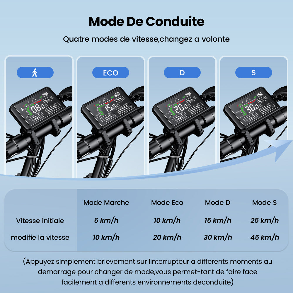 W9 Trottinette électrique tout-terrain 1000W