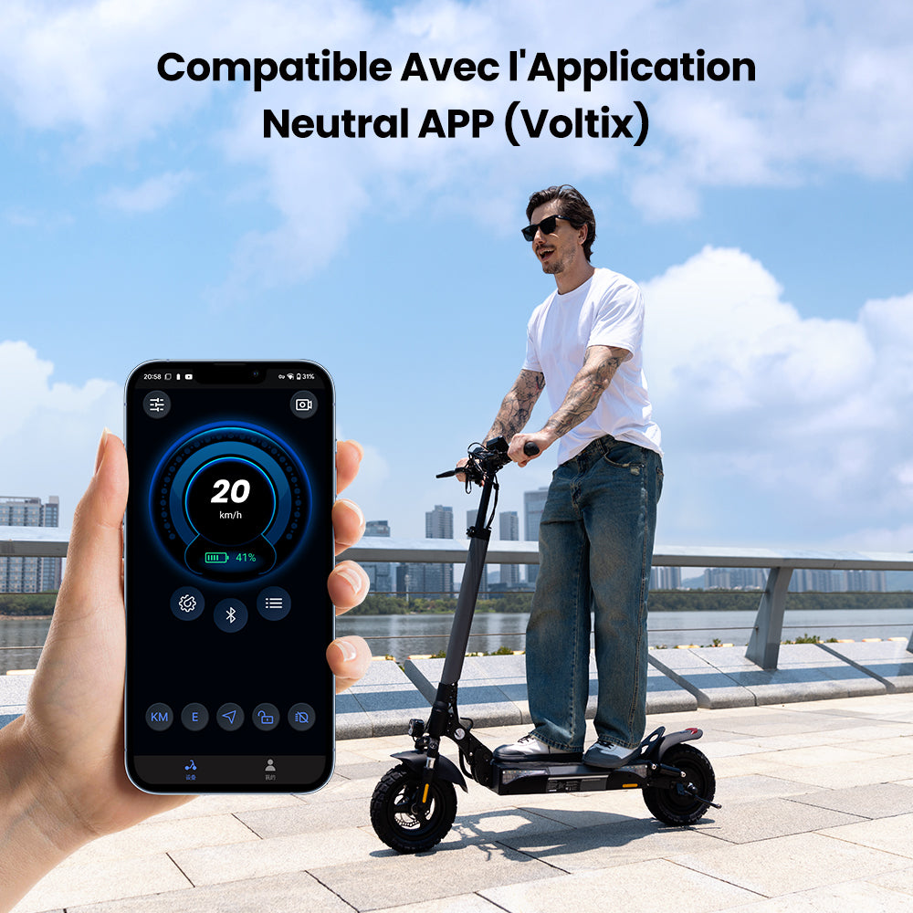 W9 Trottinette électrique tout-terrain 1000W