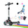 iScooter iK2 Trottinette électrique pour enfance avec roue clignotante