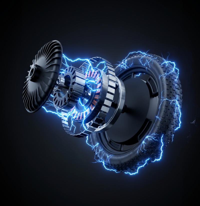 Moteur à couple élevé de 1000 W