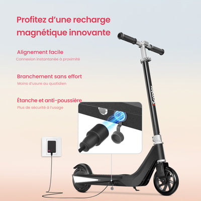 iScooter iK1S Trottinette électrique pour enfance avec roue clignotante