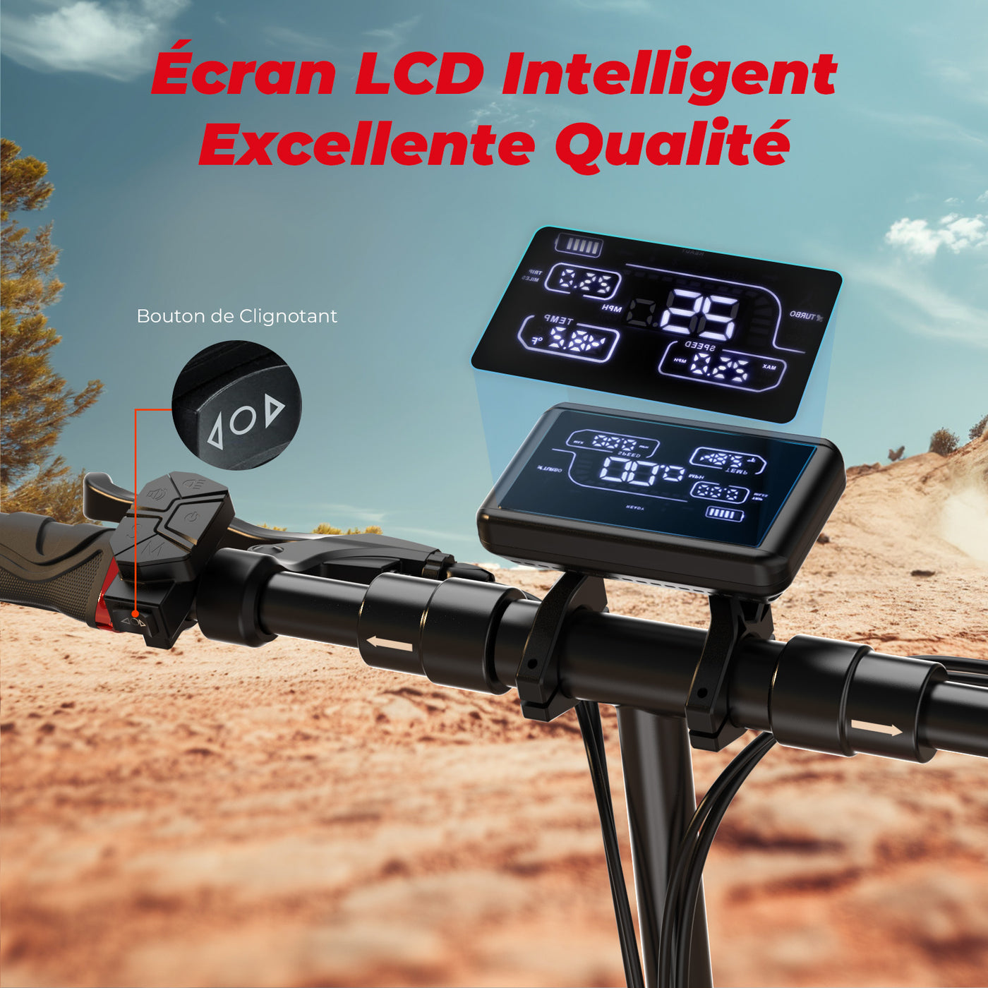 iX3 800w Trottinette électrique Tout Terrain