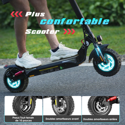 iScooter Série iX – Trottinettes Électriques Tout-Terrain
