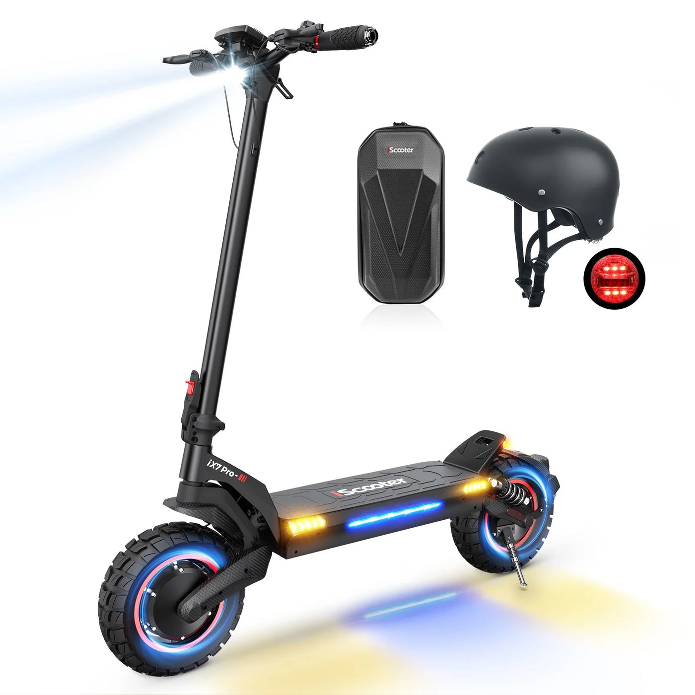 iScooter iX7Pro 2000W Scooter Électrique Tout-terrain Avec contrôle APP