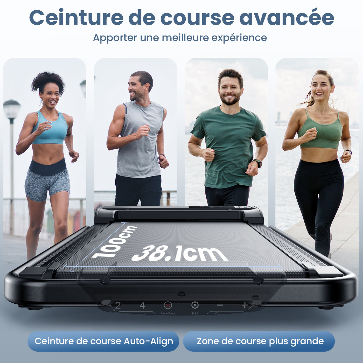 JT51 Tapis de course pliable