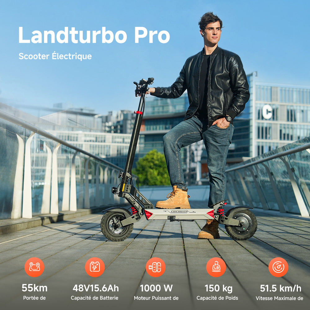 iScooter Série iX – Trottinettes Électriques Tout-Terrain