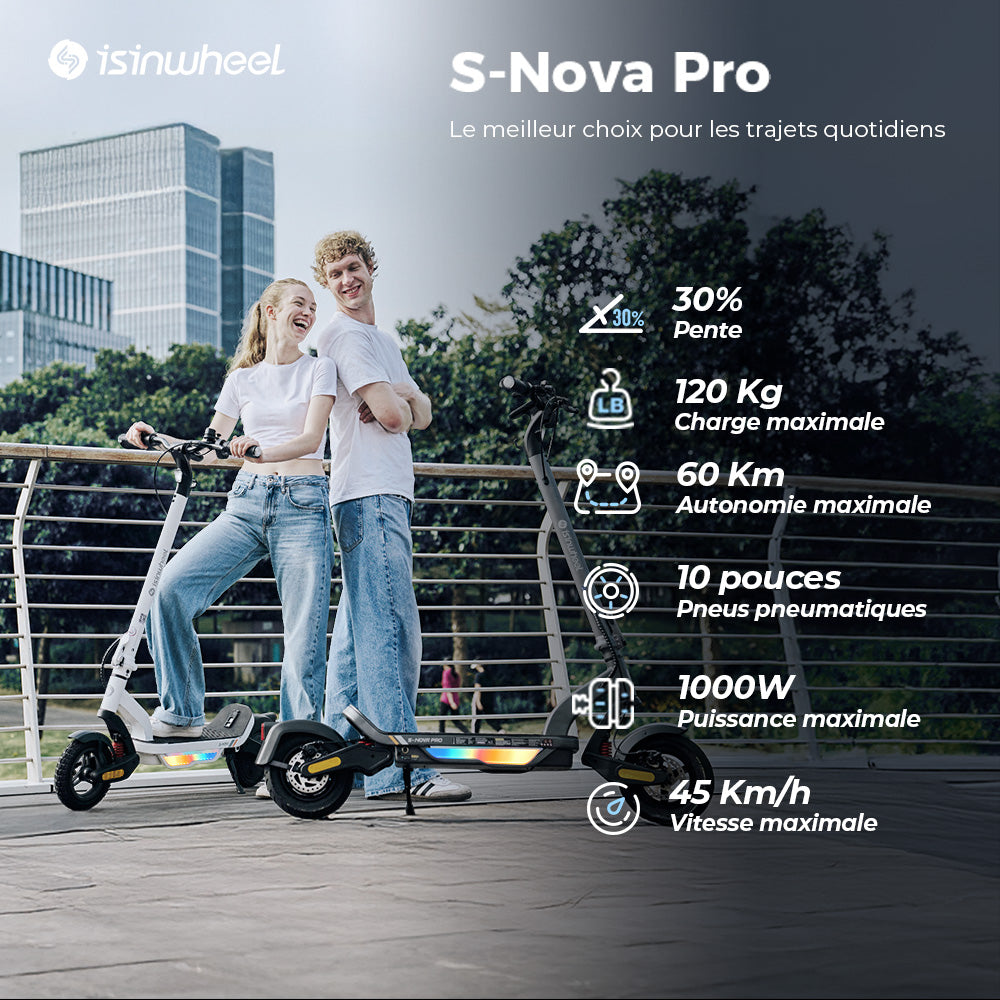 iScooter iX4 Trottinette Électrique Tout Terrain