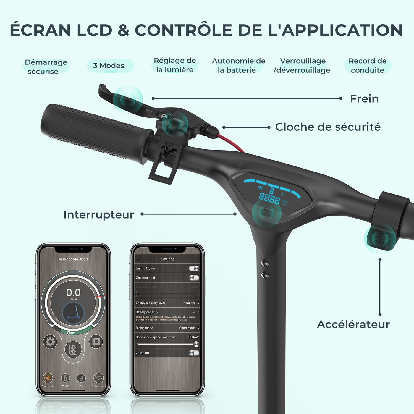 iScooter Trottinette électrique i9Max