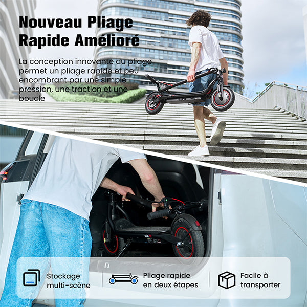 W6 500W Trottinette électrique