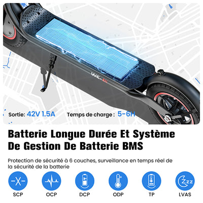 W6 500W Trottinette électrique