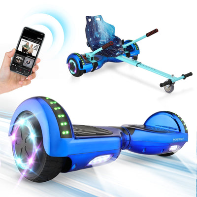 iHoverboard® H1 Hoverboard auto-équilibré à LED 6.5"