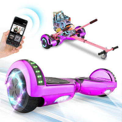 iHoverboard® H1 Hoverboard auto-équilibré à LED 6.5"