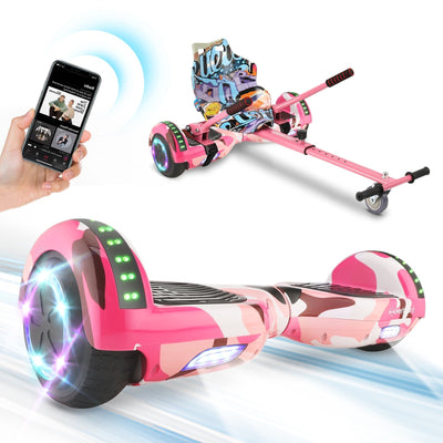 iHoverboard® H1 Hoverboard auto-équilibré à LED 6.5"