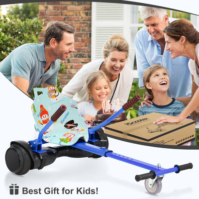 iScooter Q1 Go Kart/Hoverboard avec Siège