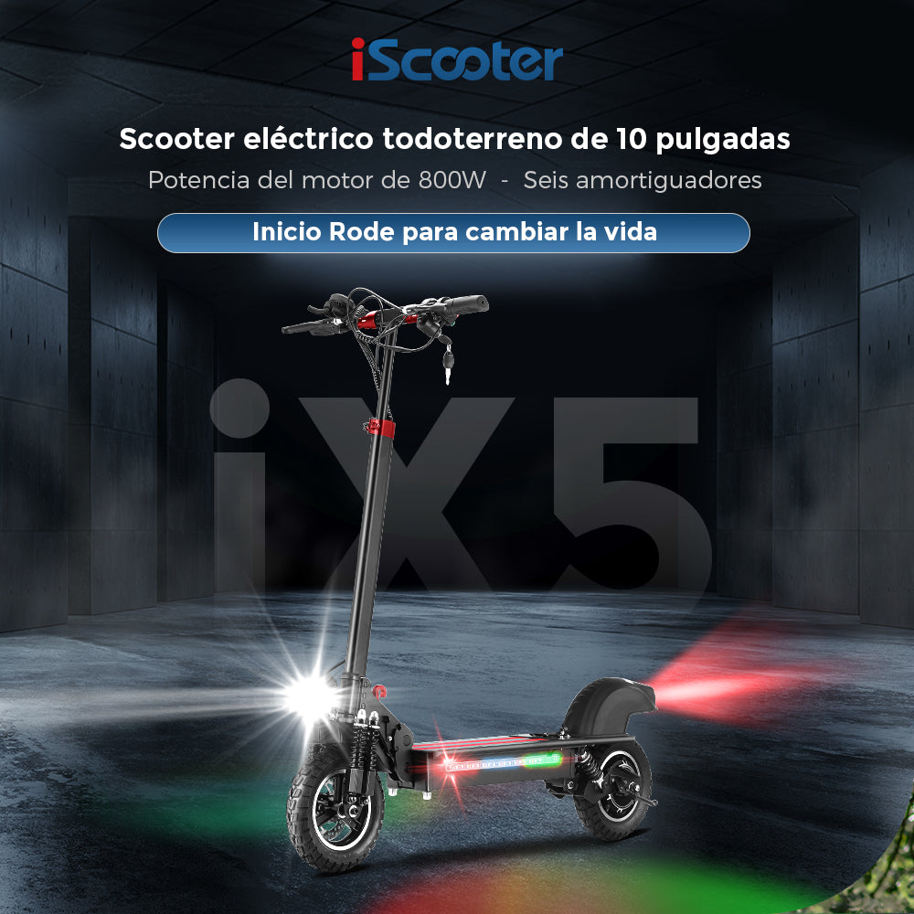 Trottinette électrique iScooter Trottinette Electrique iX5 Pliable 1000W  15Ah pour Adult