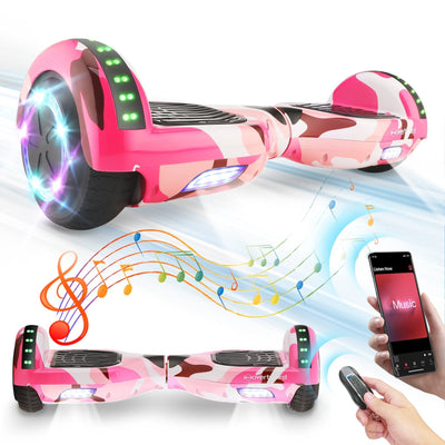iHoverboard® H1 Hoverboard auto-équilibré à LED 6.5"